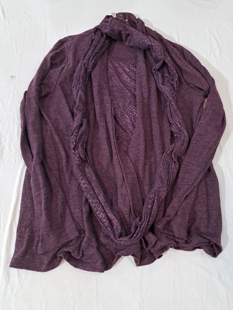 Cardigan Tricot Roxo White Stag