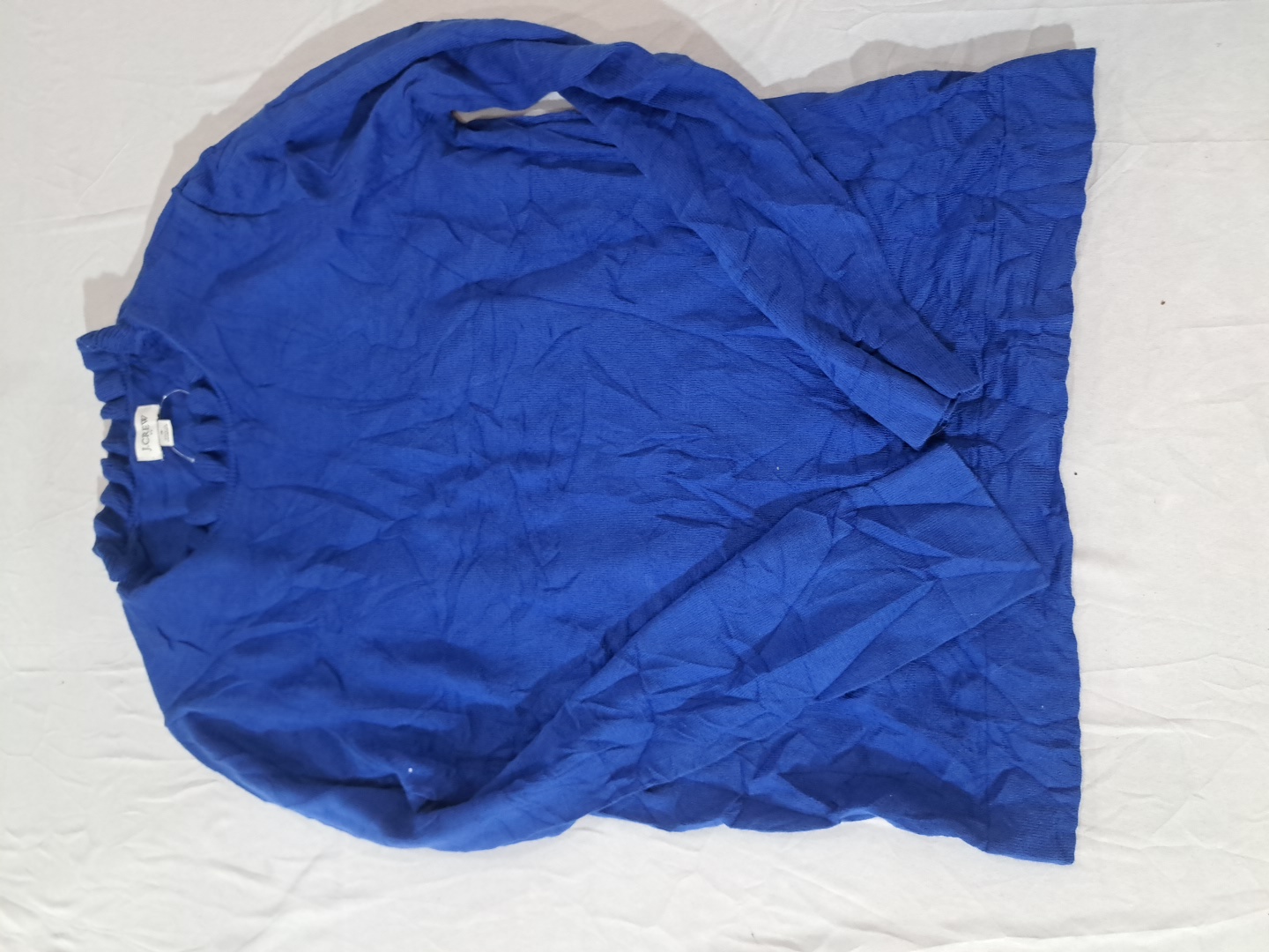 Suéter de Malha com Gola Plissada J.Crew