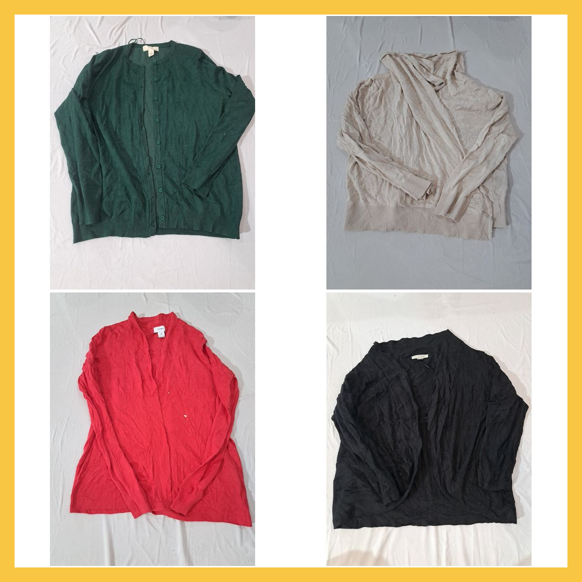 Ensemble de Cardigans Tricotés - Lot de 14 pièces ..