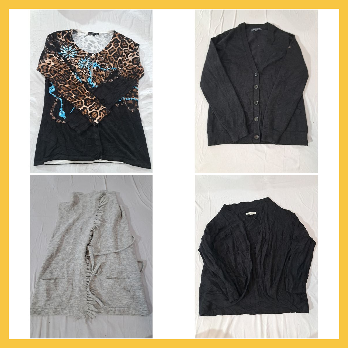 Ensemble de cardigans de créateur - Perry Ellis, W..