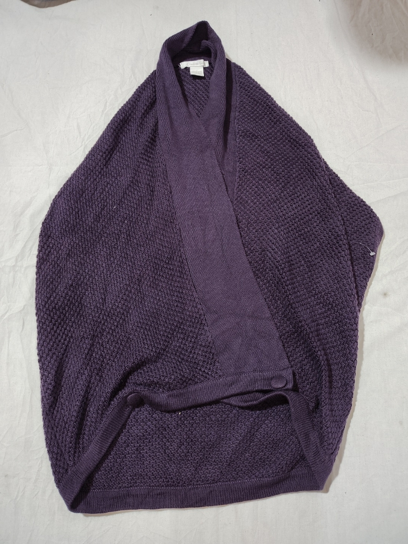 Charlotte Russe Purple Knit Cardigan