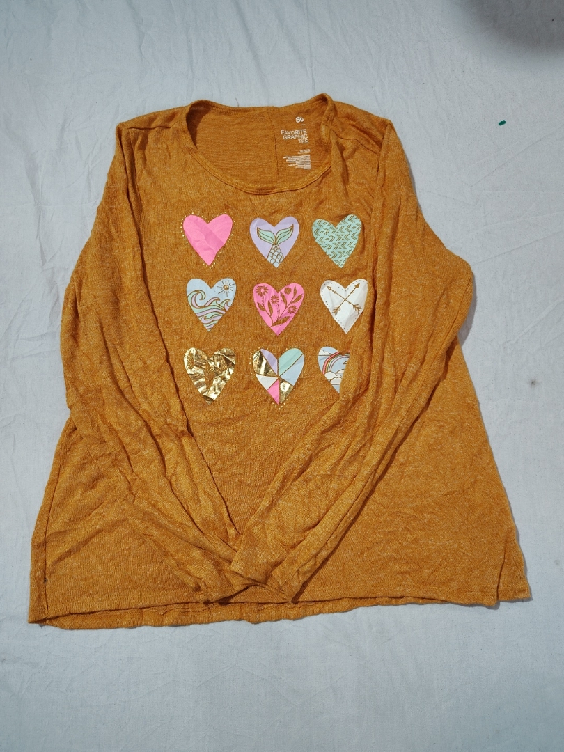 So Favorite Printed Long Sleeve Graphic Tee