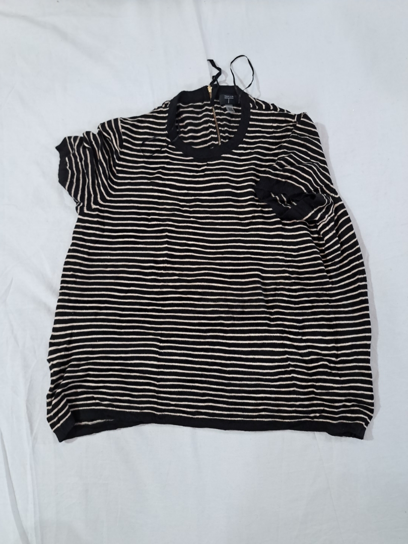 Tahari Haut en tricot rayé