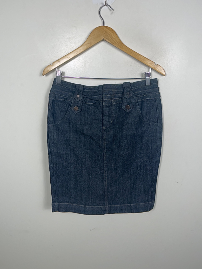 Seven for All Mankind Denim Mini Skirt