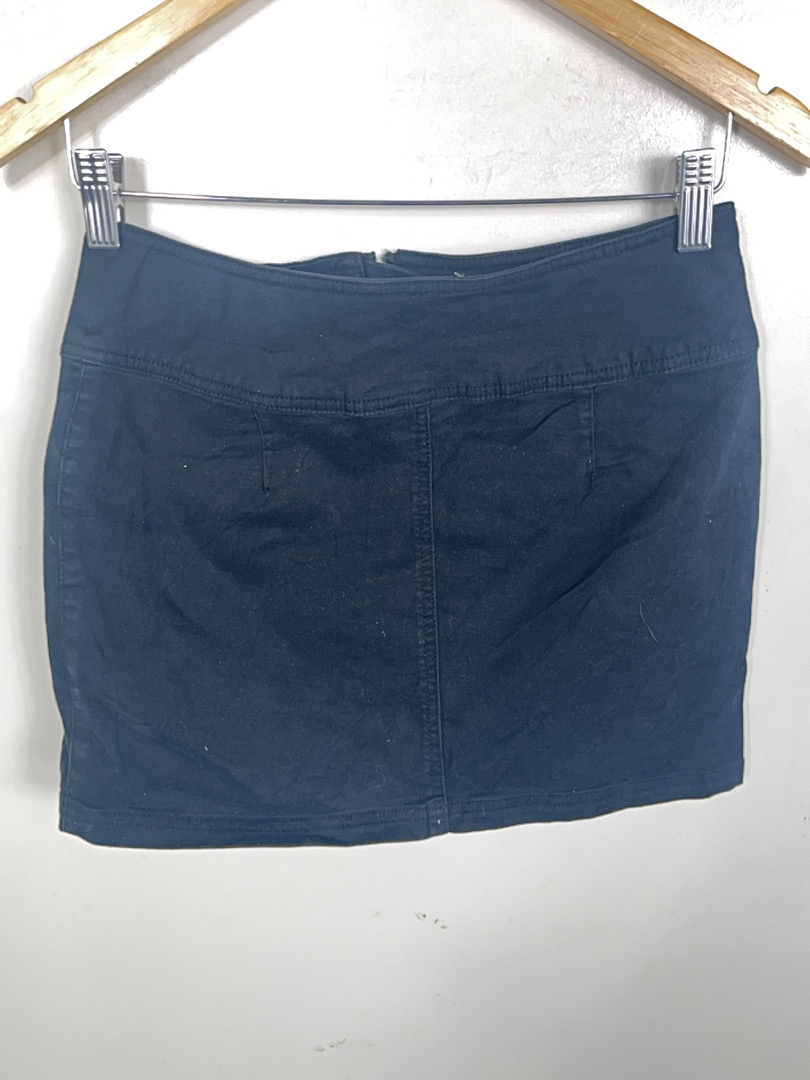 Camaïeu Black Denim Mini Skirt