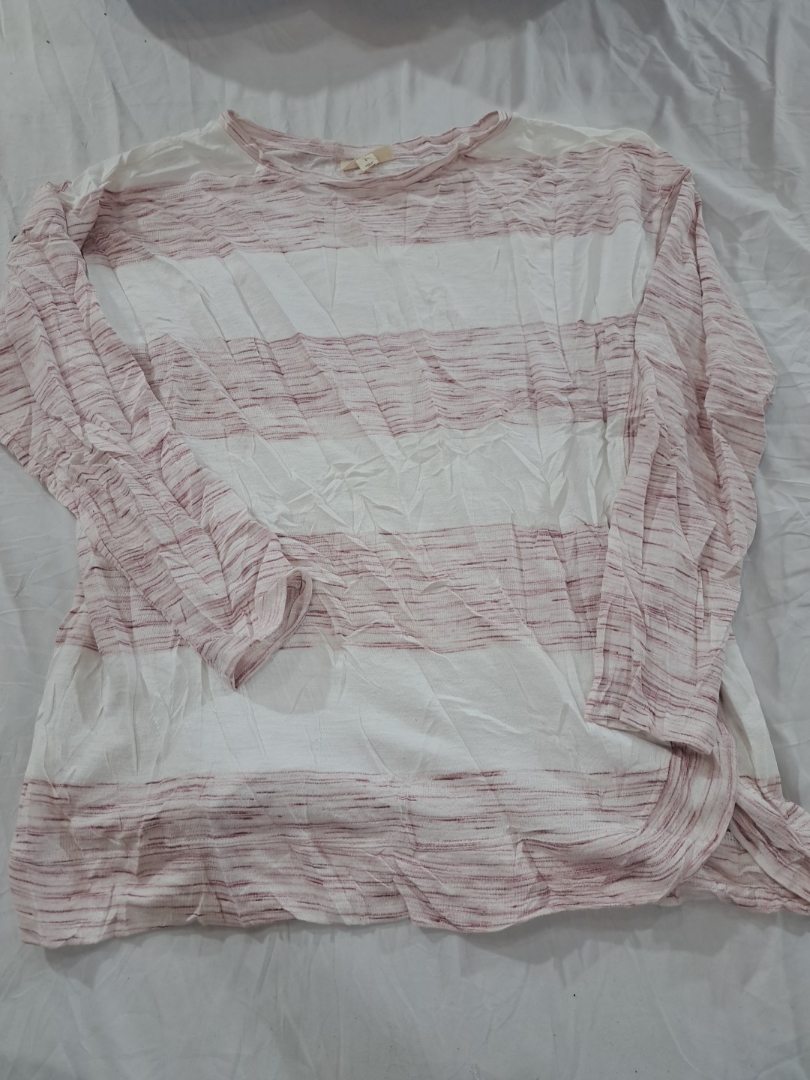 Style & Co Striped Long Sleeve T-Shirt