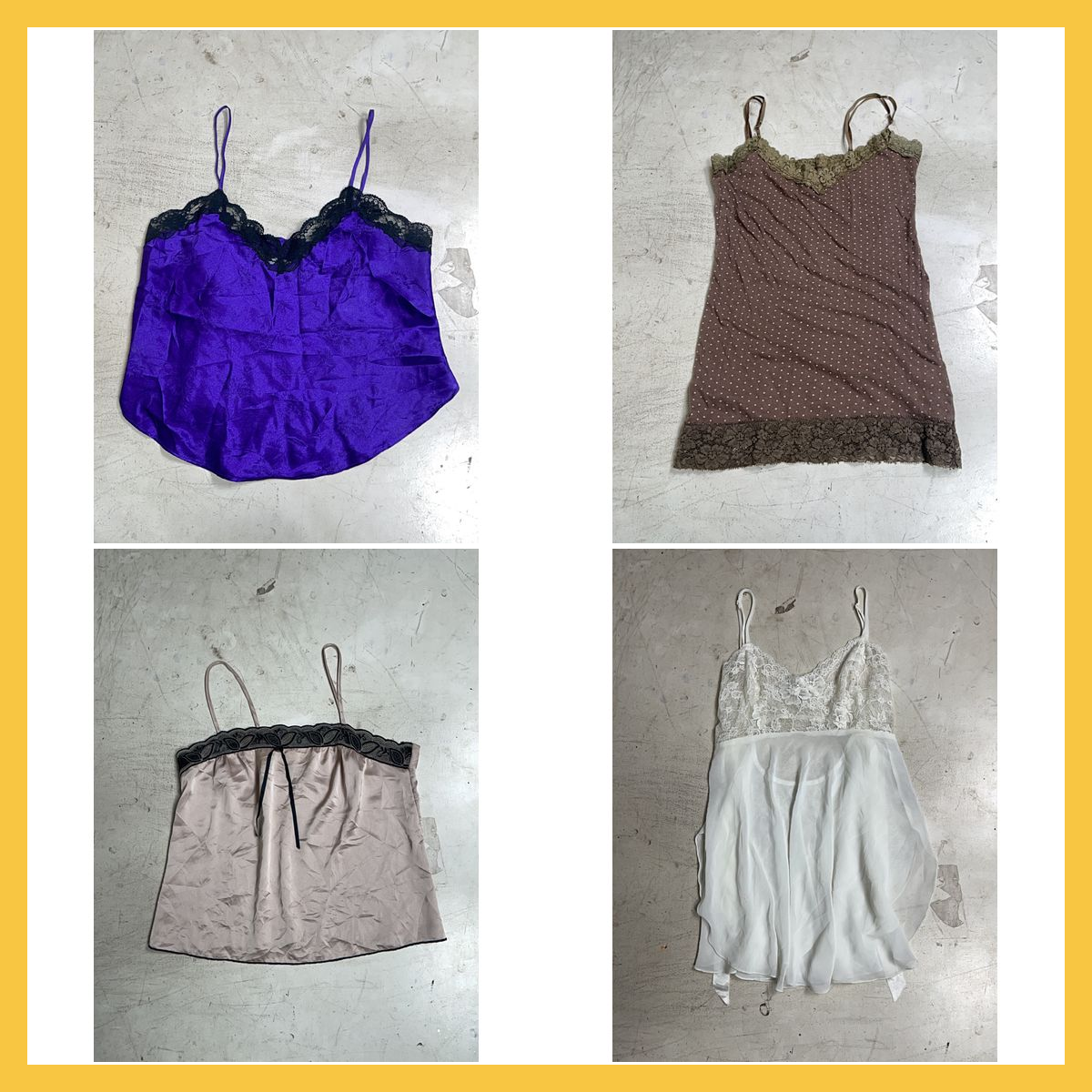 Ensemble de camisoles en dentelle de luxe - Fedi, ..