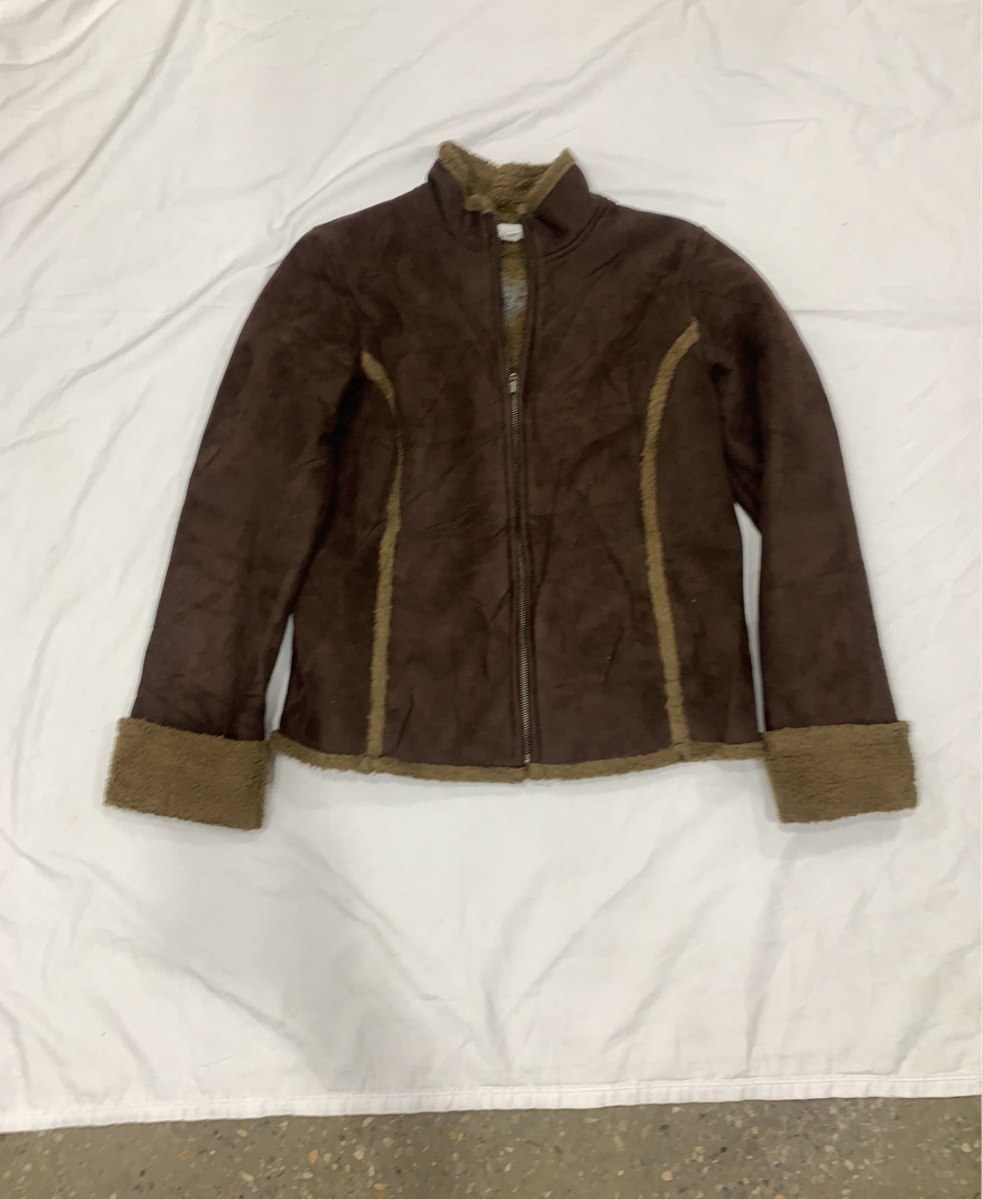 Veste en polaire marron Charter Club