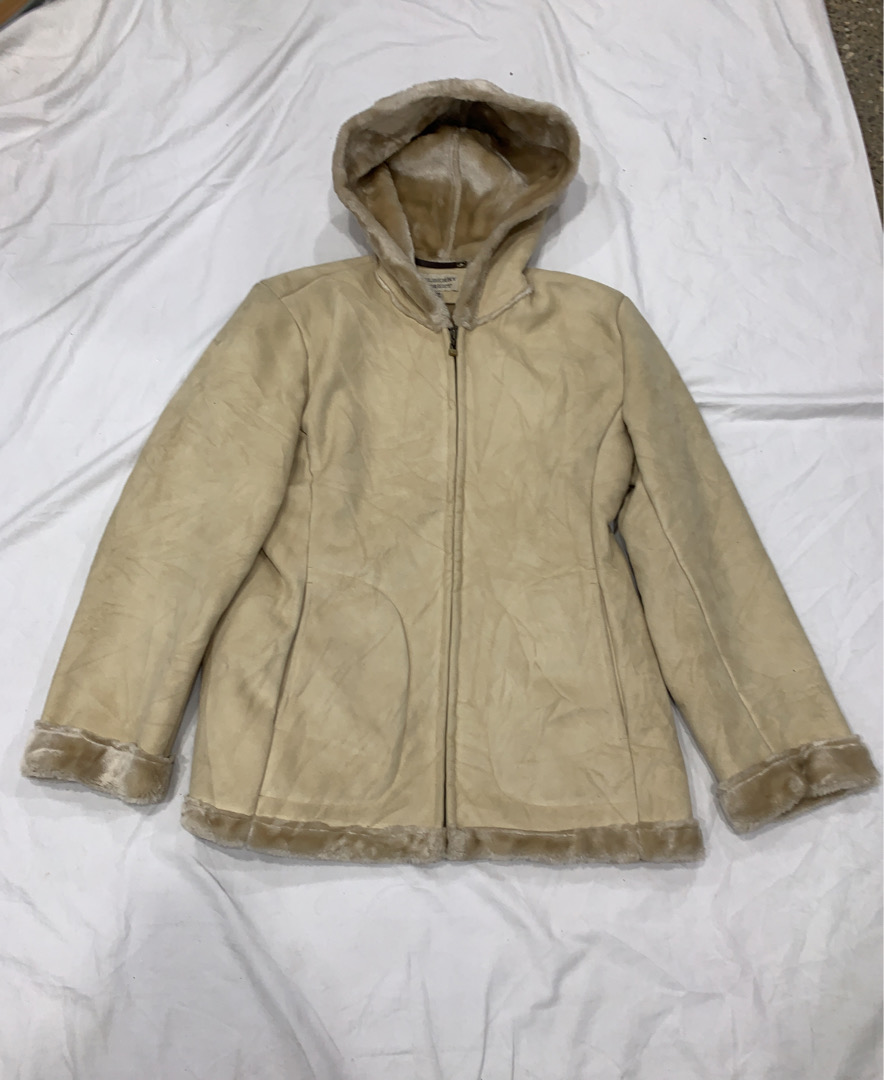 Veste à capuche en fausse fourrure Mulberry Street