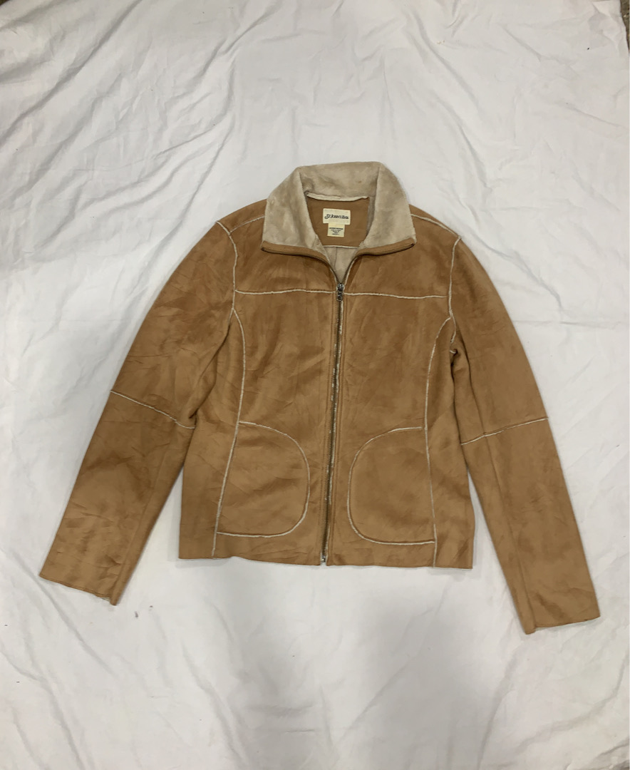 Veste en polaire beige de St. John's Bay