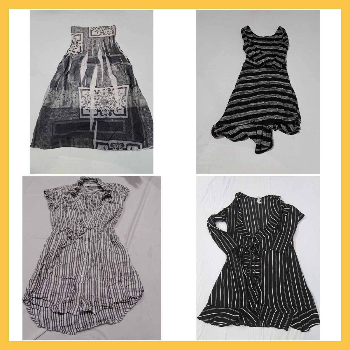 Designer Bundle: 10 Pc Mix of Midi Dresses, Tops &..