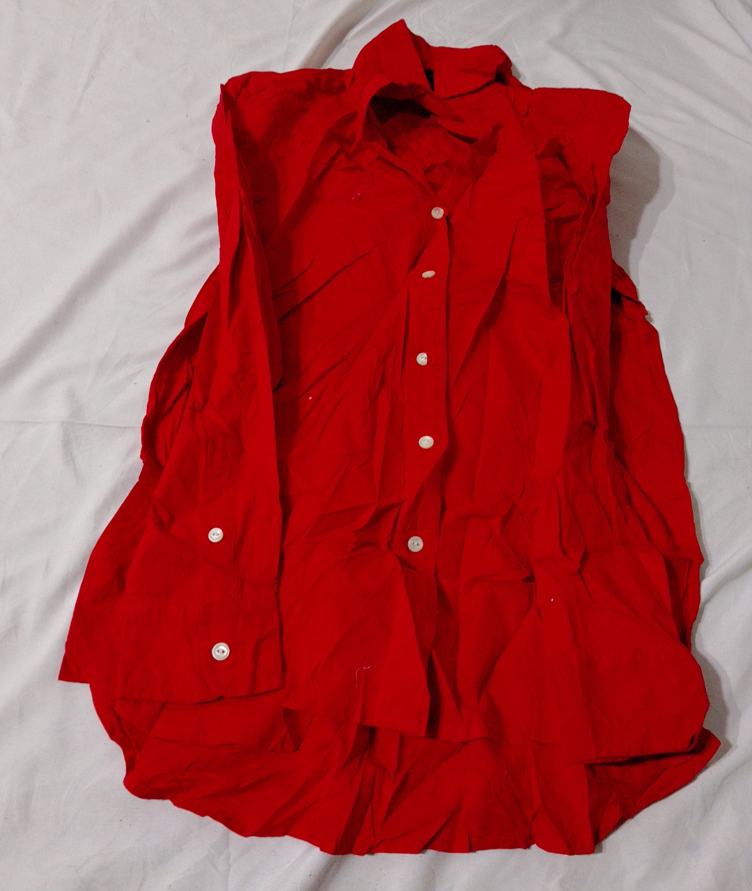 Ralph Lauren Red Button-Down Shirt