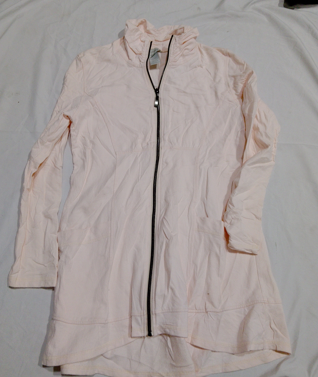Veste en coton rose