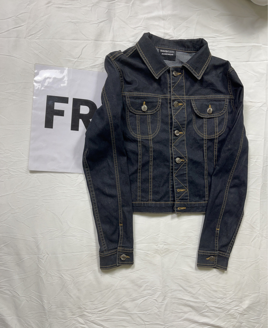 Veste en denim David Kahn