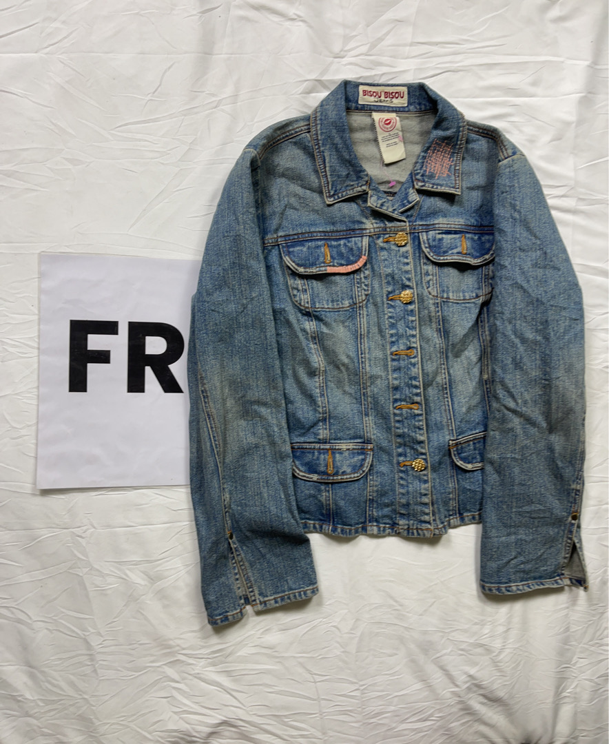 Veste en denim Bisou Bisou