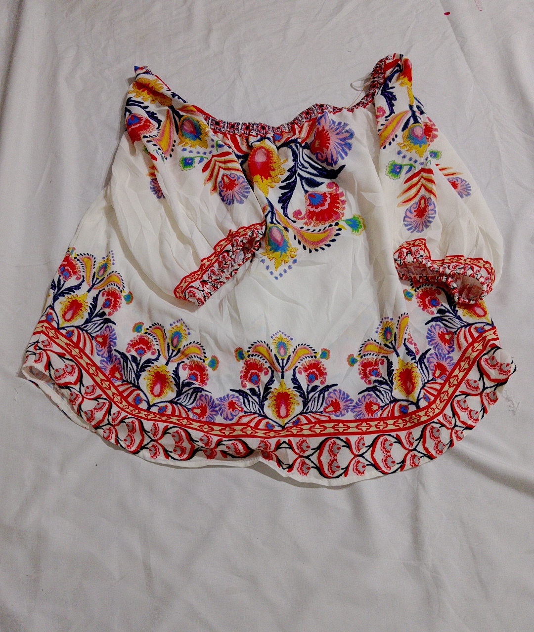 Floral Off-The-Shoulder Top