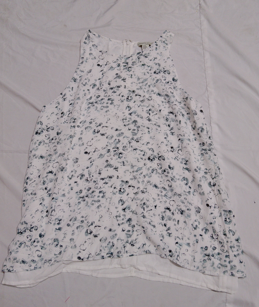 Floral Patterned Tank Top