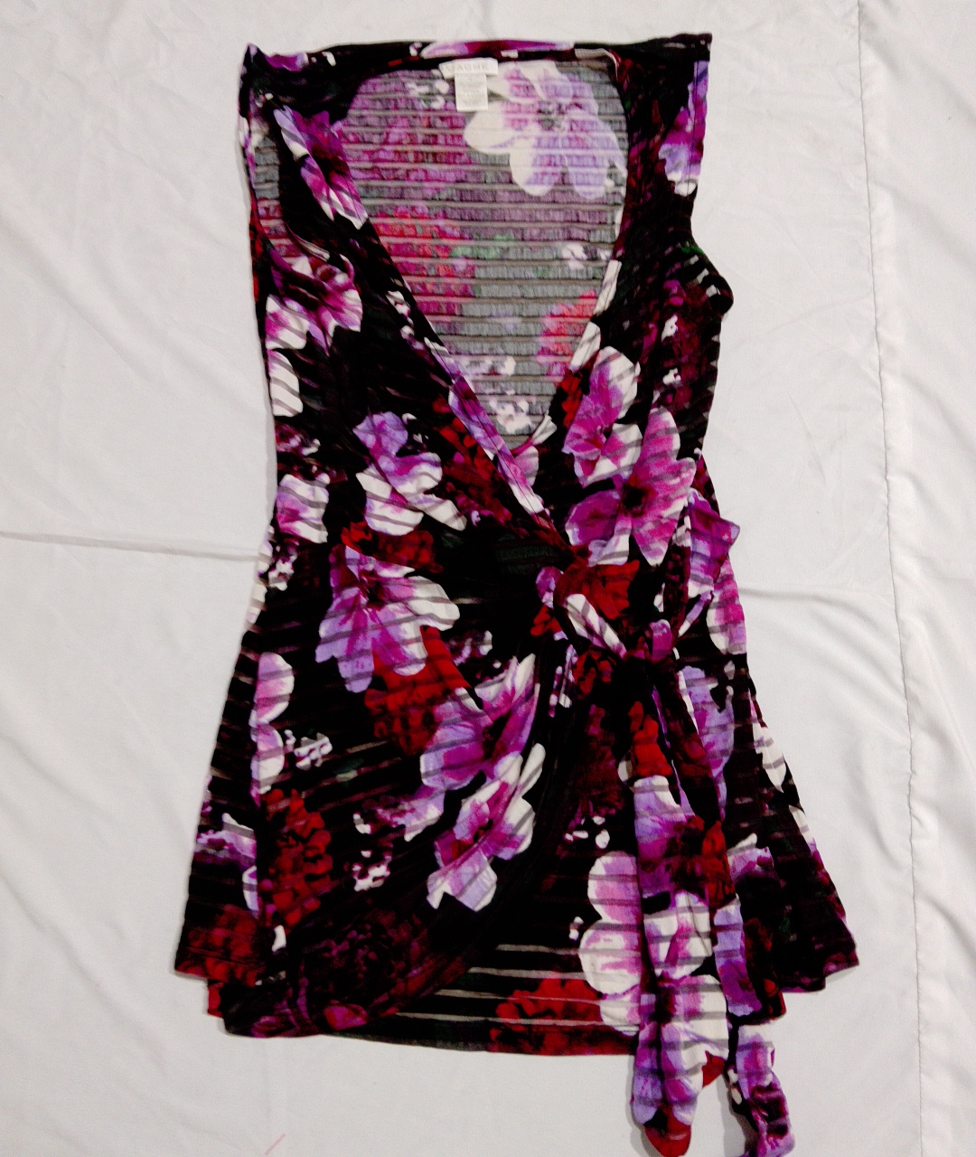 Cache Floral Wrap Dress