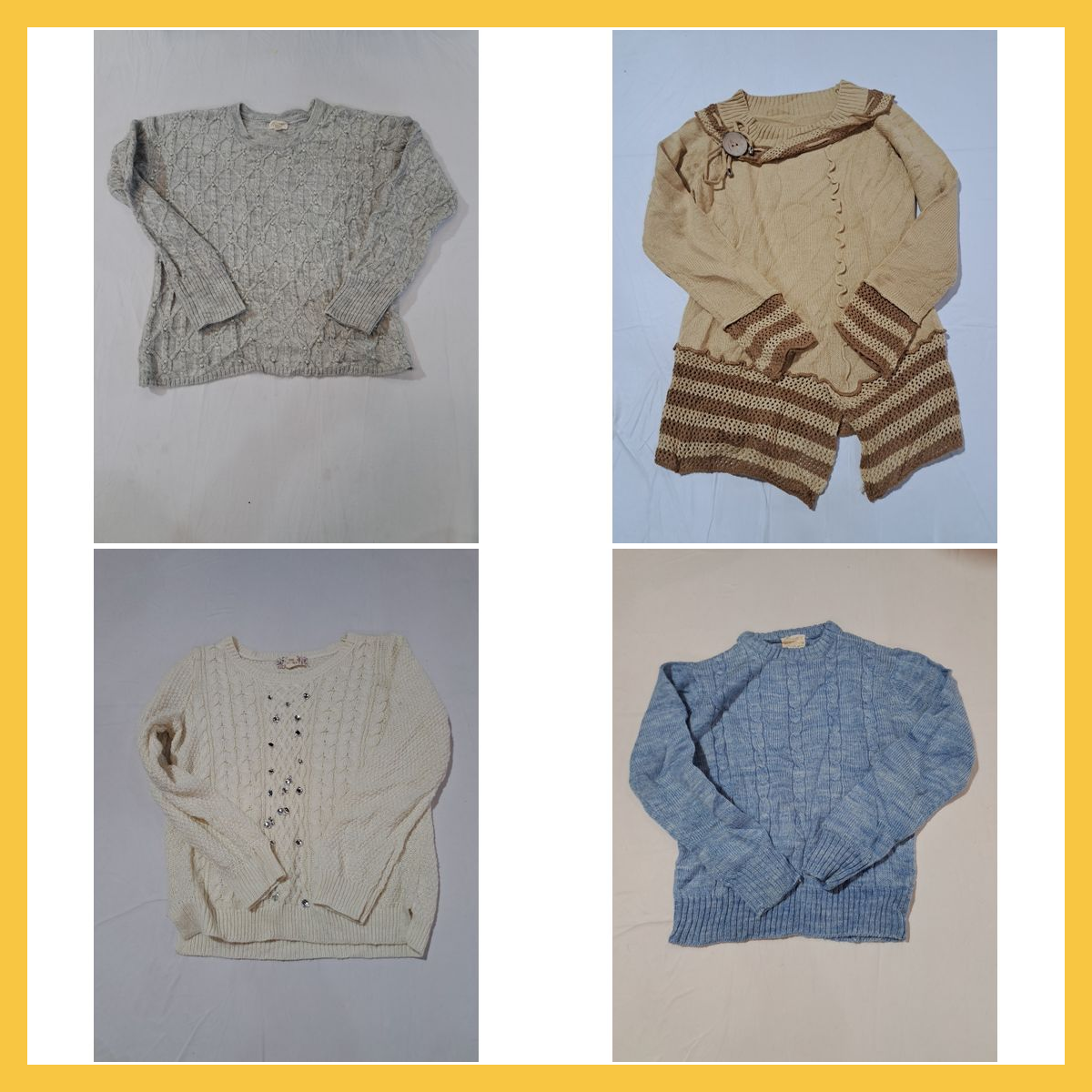 greige, Pink Republic & More Sweater Bundle 7pcs
