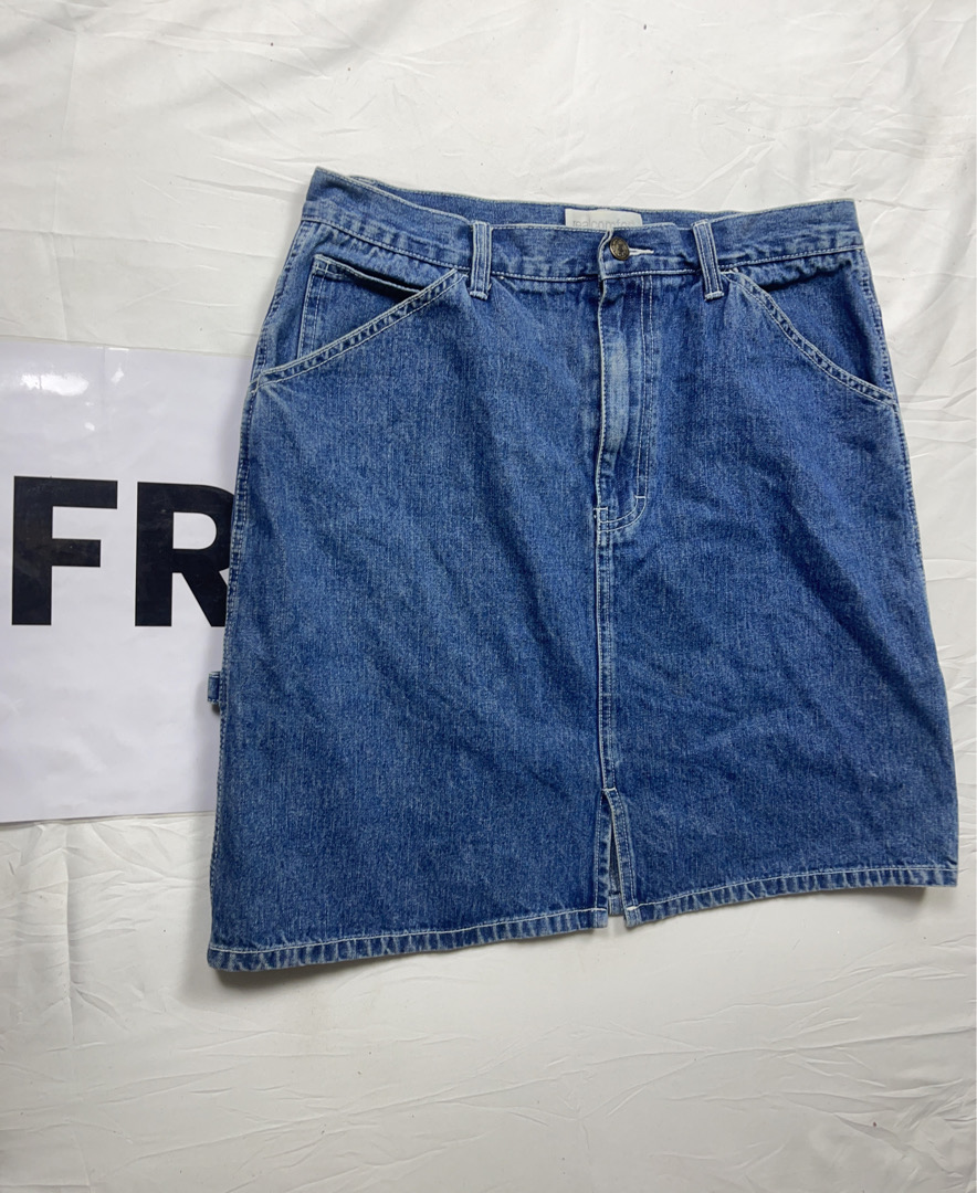 Realcomfort by Chadwick's Denim Skirt