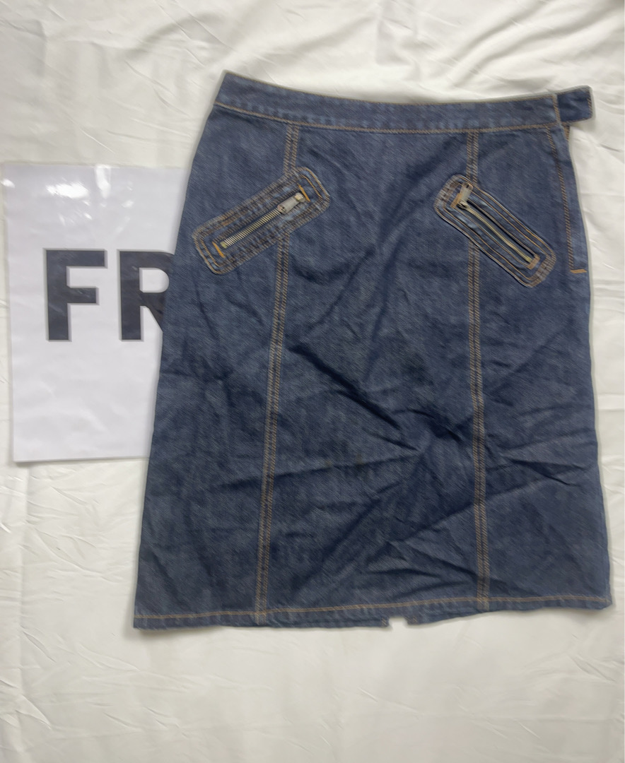 The Limited Denim Skirt