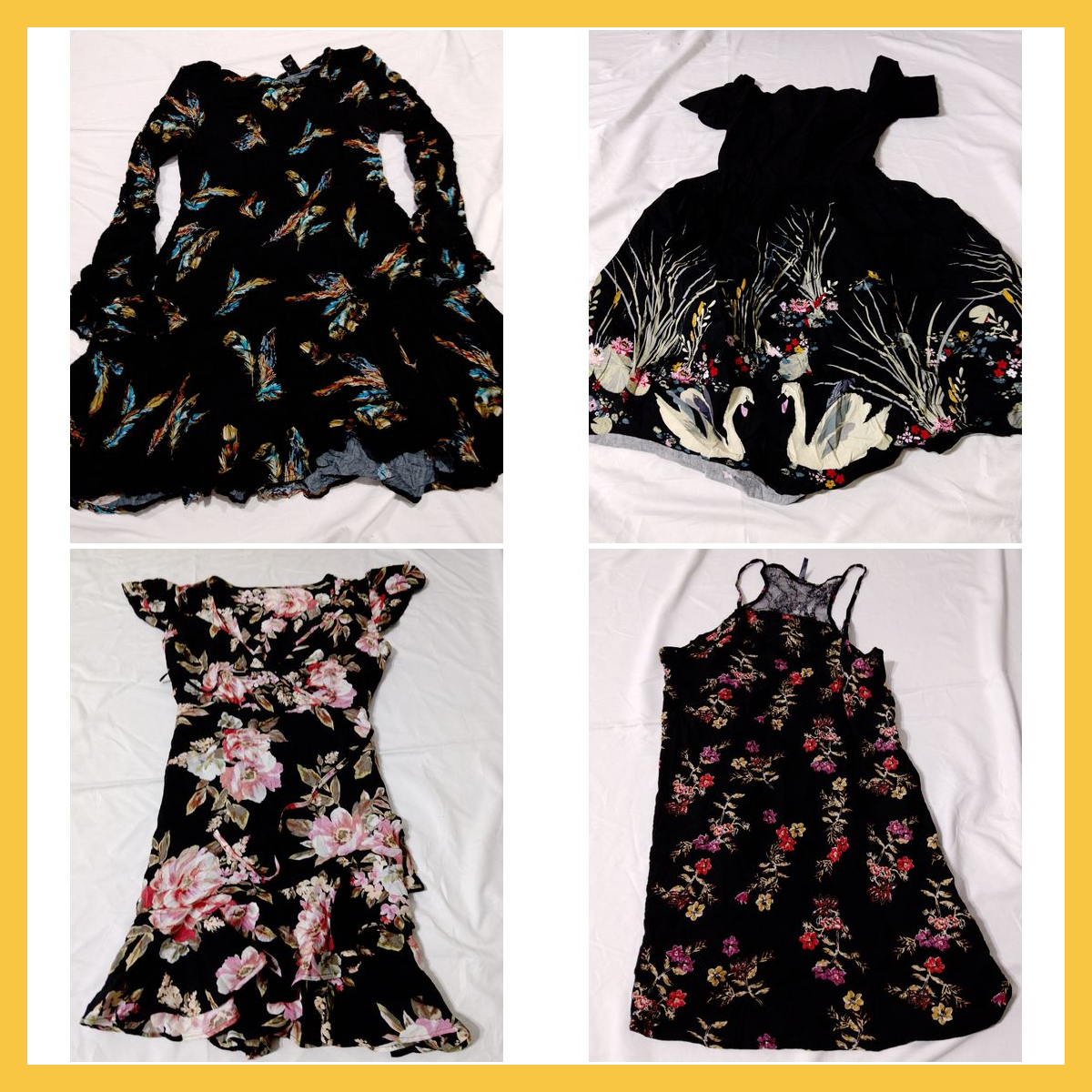 Ensemble de Robes Florales - Mix de 20 pièces de R..