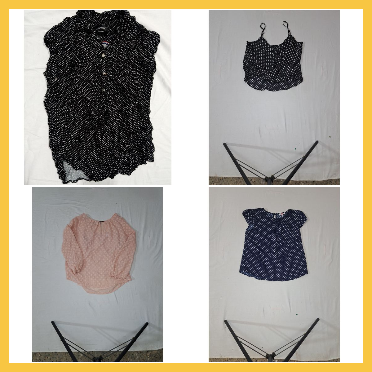 J.Crew & Polka Dot Blouse Bundle - 10 Pc Women's F..