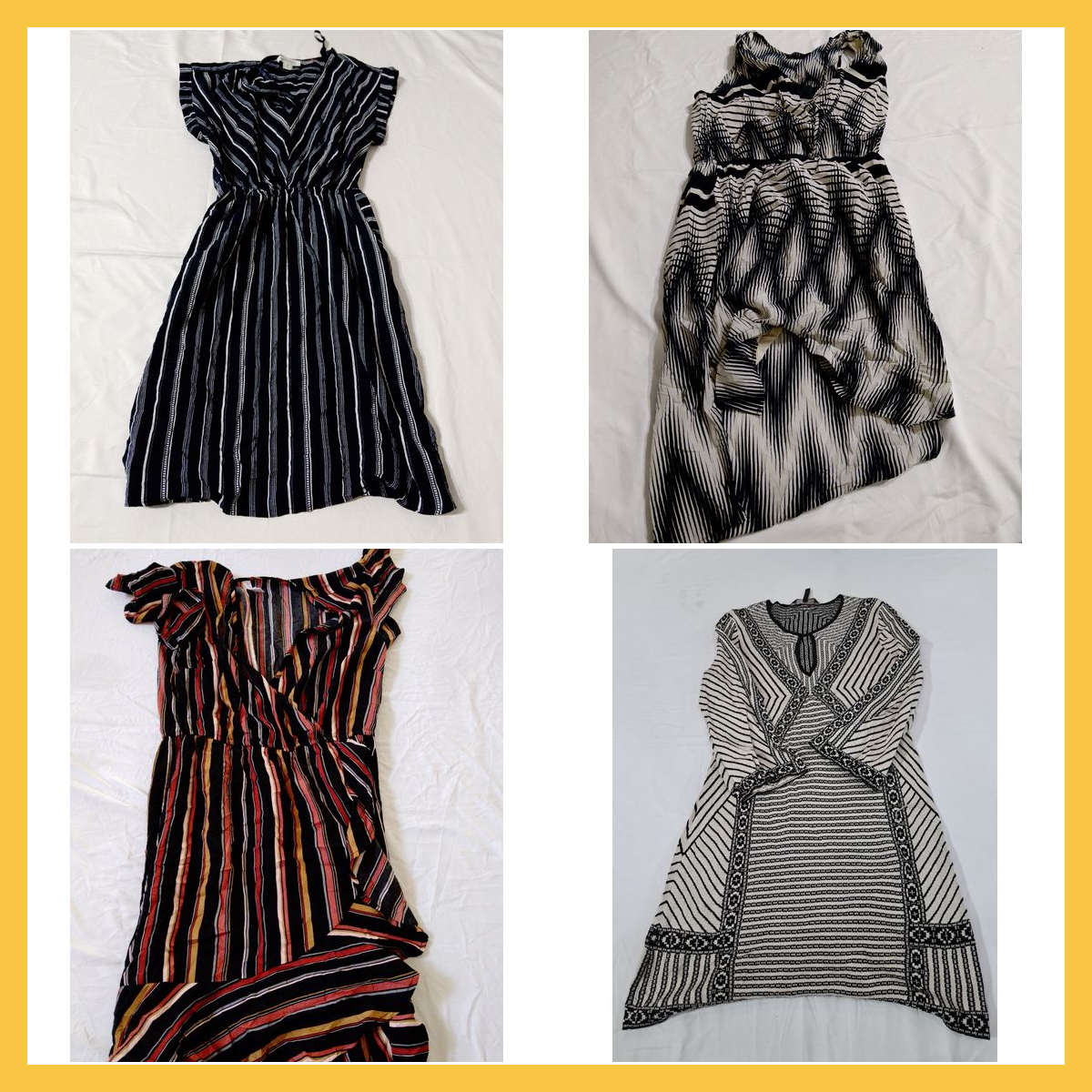 Gestreifter Chic Bundle: Monica's, Miss Sixty, BCB..