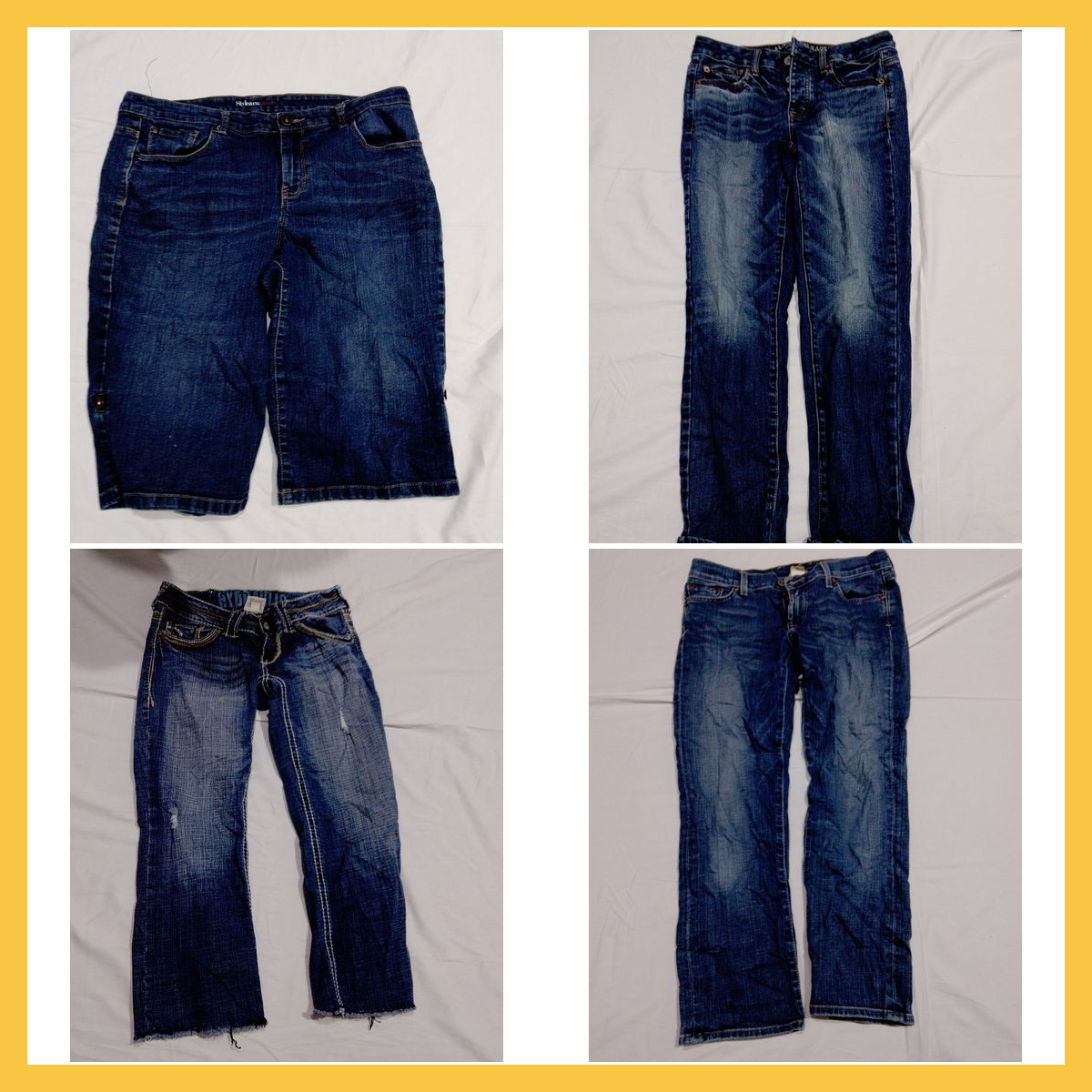 Sanft gebrauchte Denim-Bündel: Style & Co, America..