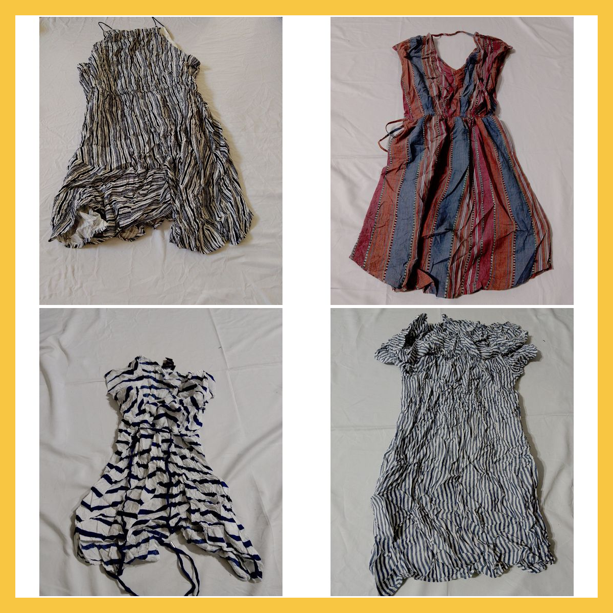 Stripy Midi Dress Bundle Free People Crystal Doll ..