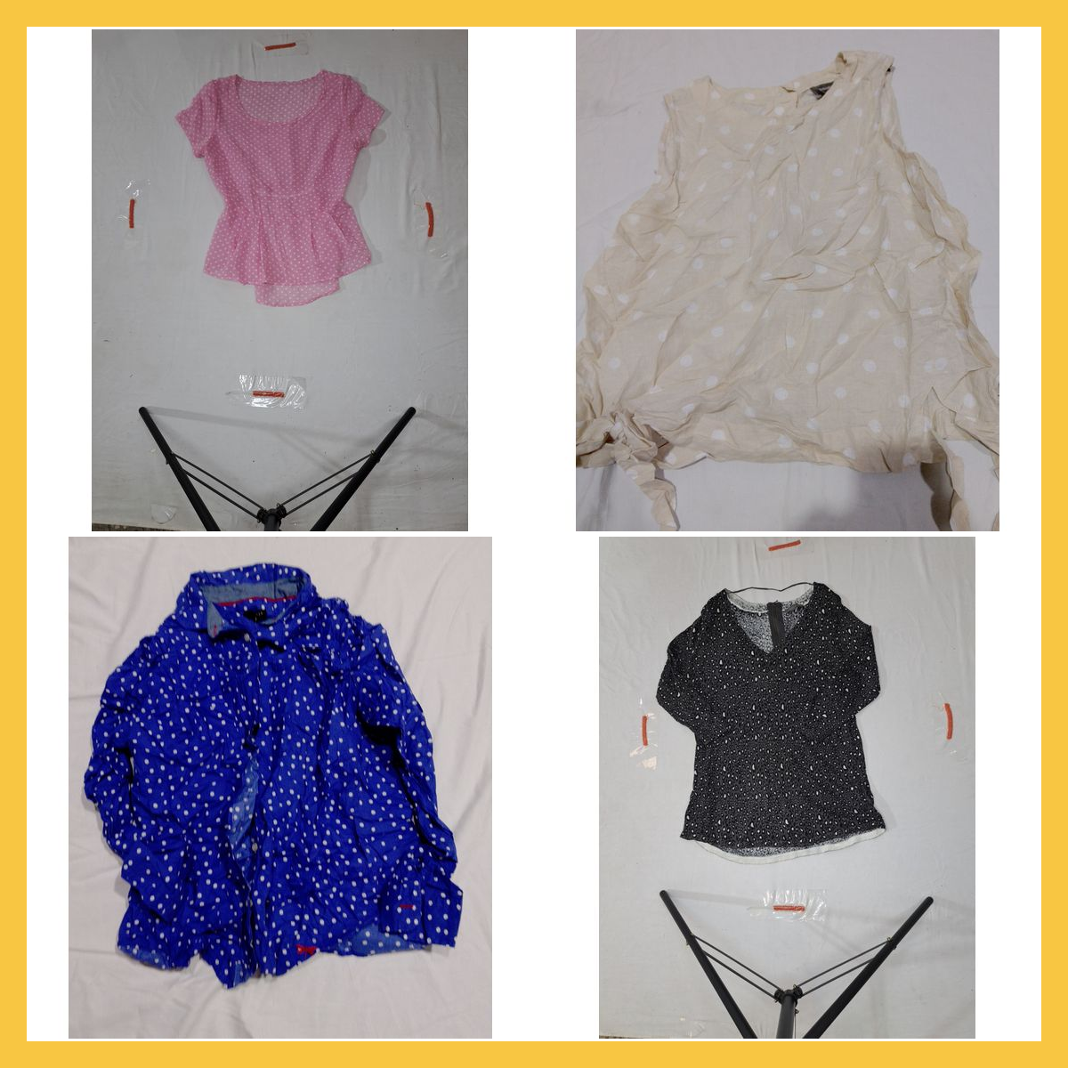 Polka Dot Blouse Bundle: J.Crew, LOFT, ELLE & More..