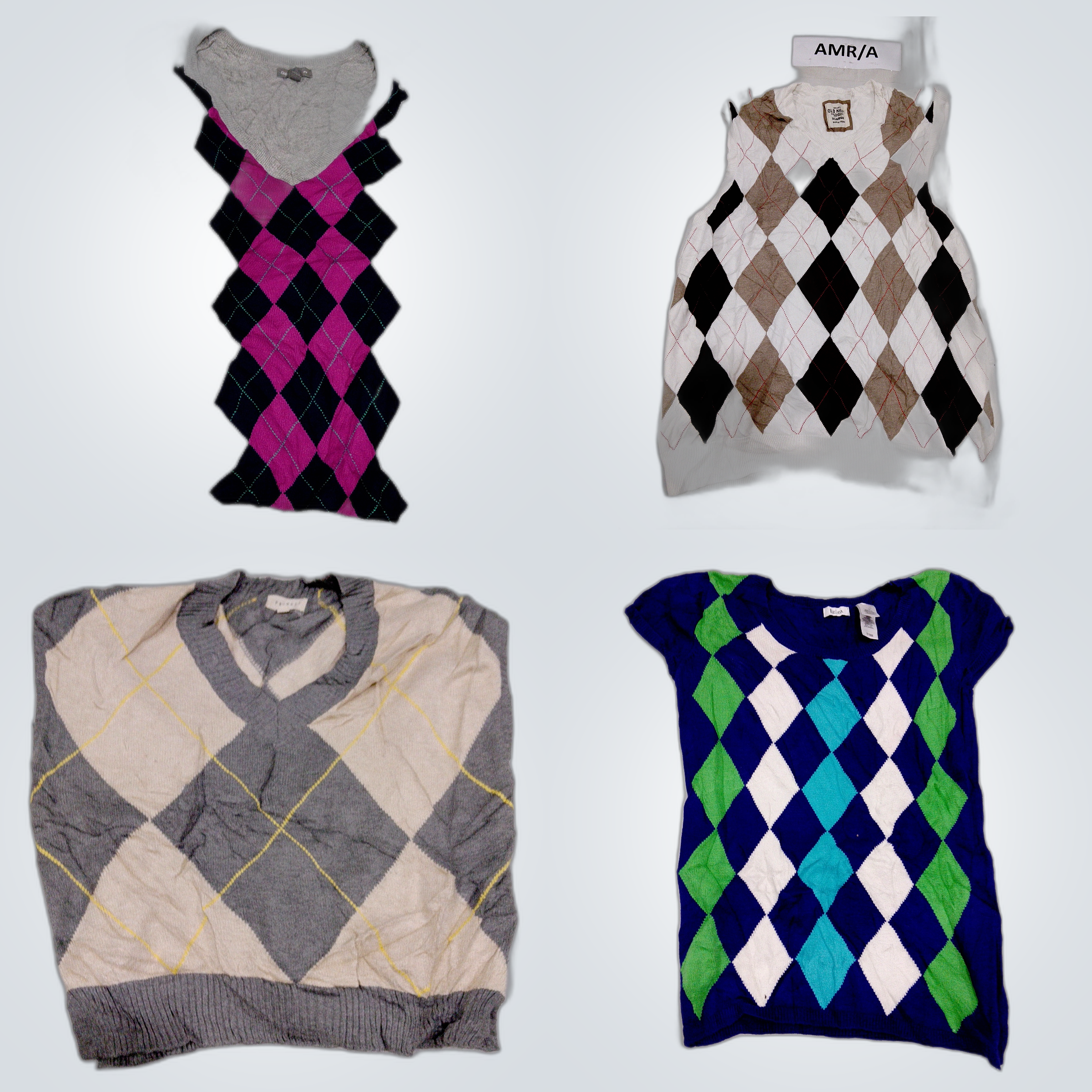 Argyle Sweater & Vest Bundle - Gap, Old Navy, Holl..