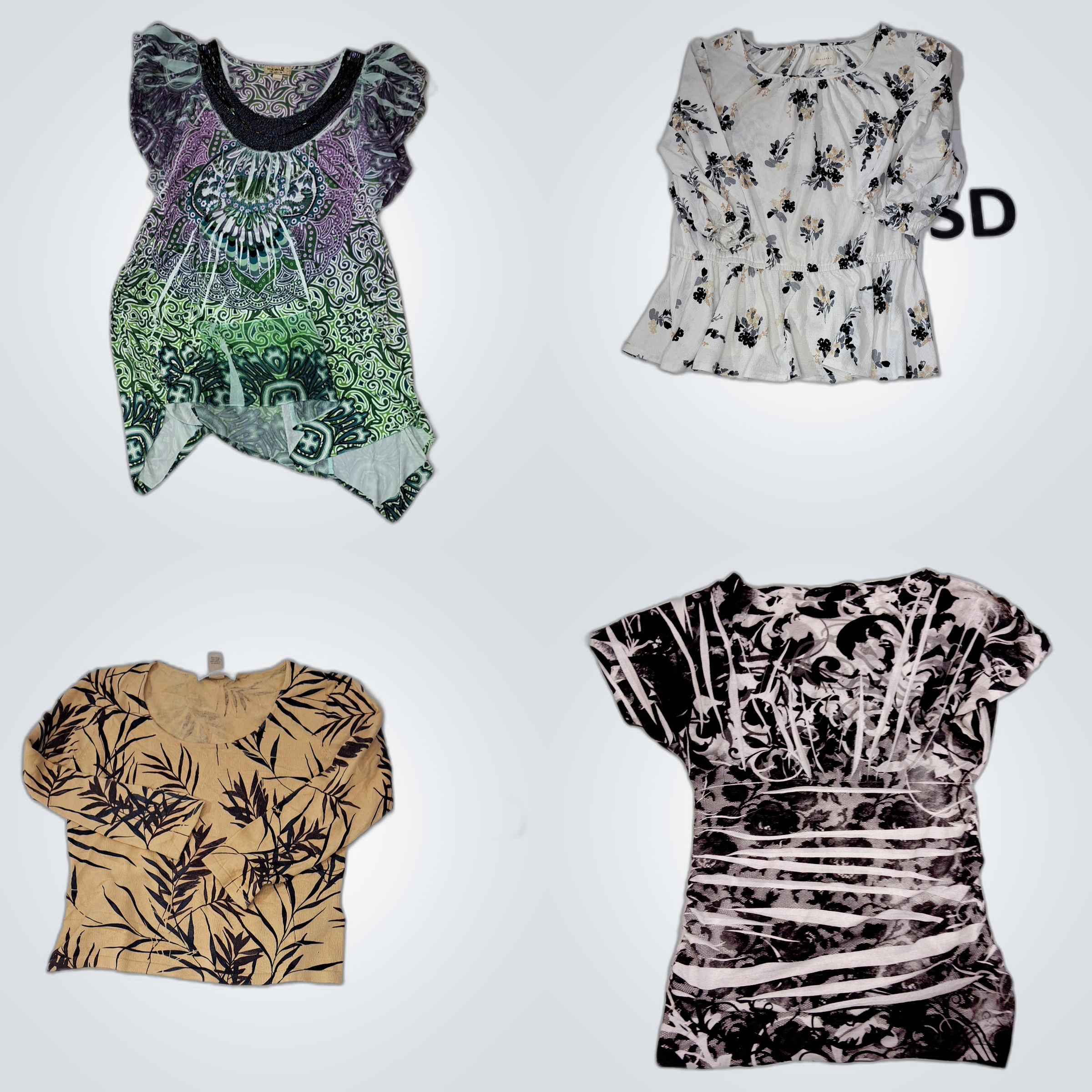 Floral Blouse Bundle - One World, Jones New York, ..