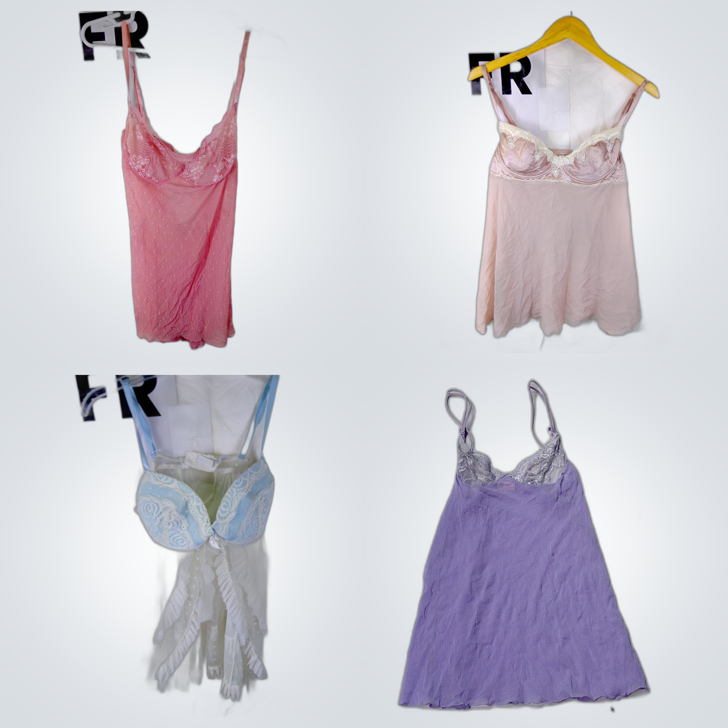 Lotto di Camicette in Pizzo e Seta - Fleur, Guess,..