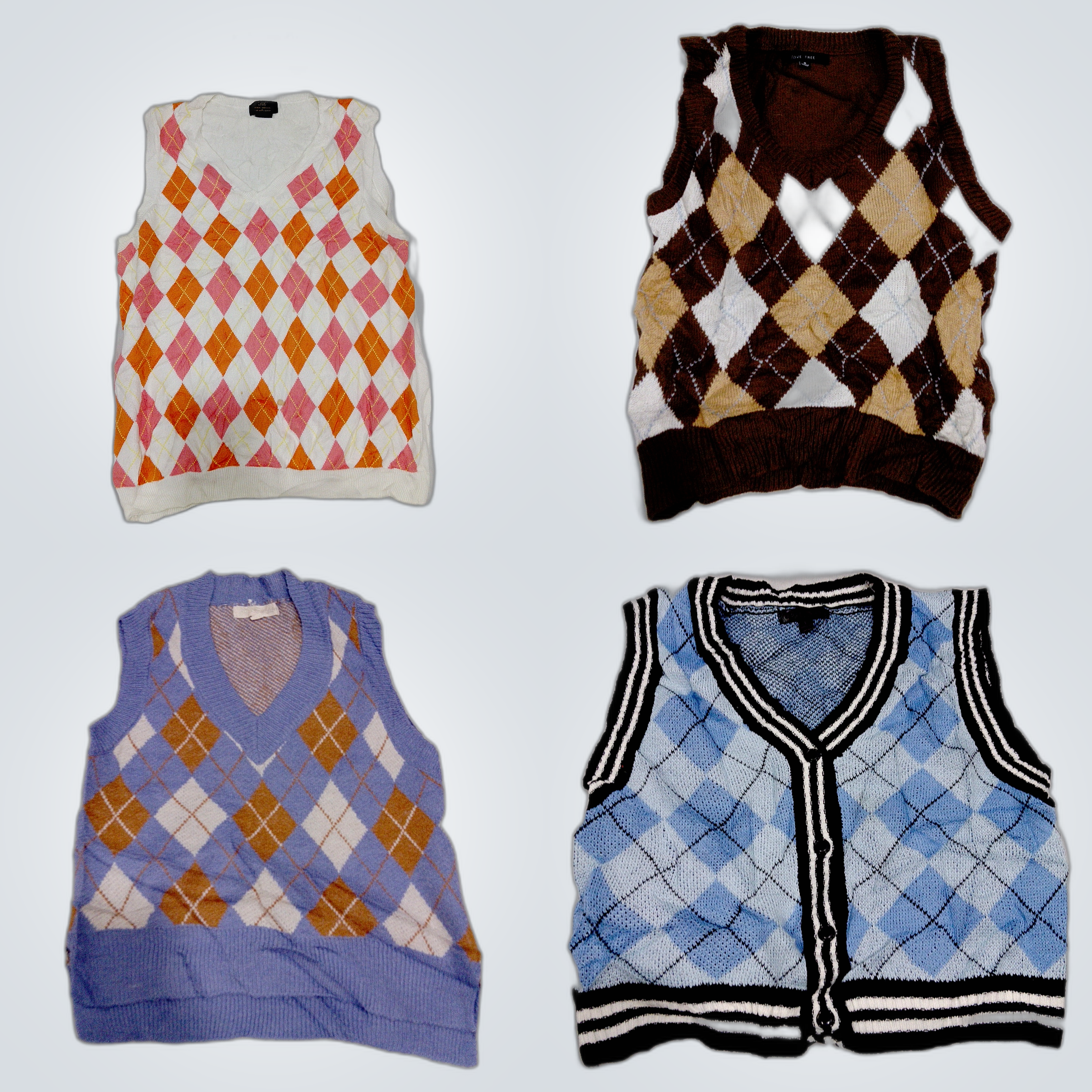 Pacchetto di gilet argyle - Brooks Brothers, Chaps..