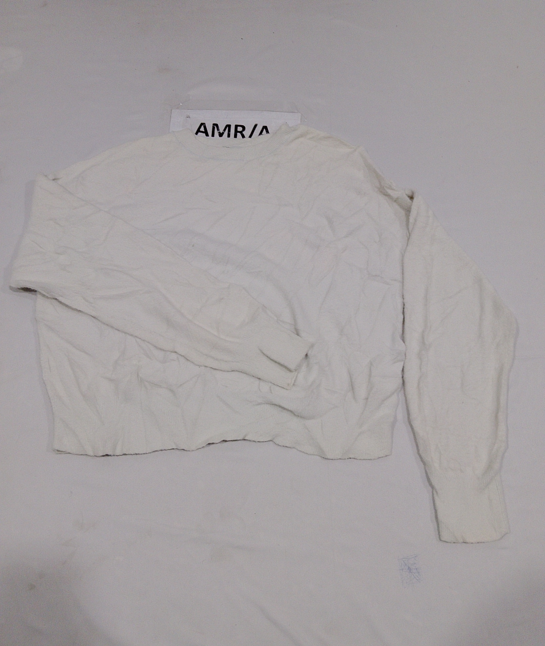 White Long-Sleeve Sweater