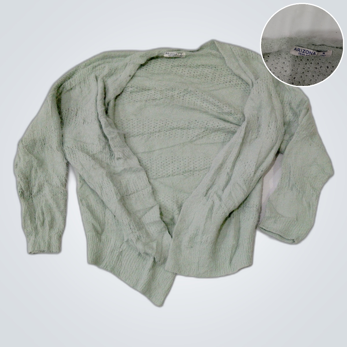 Arizona Green Knit Sweater