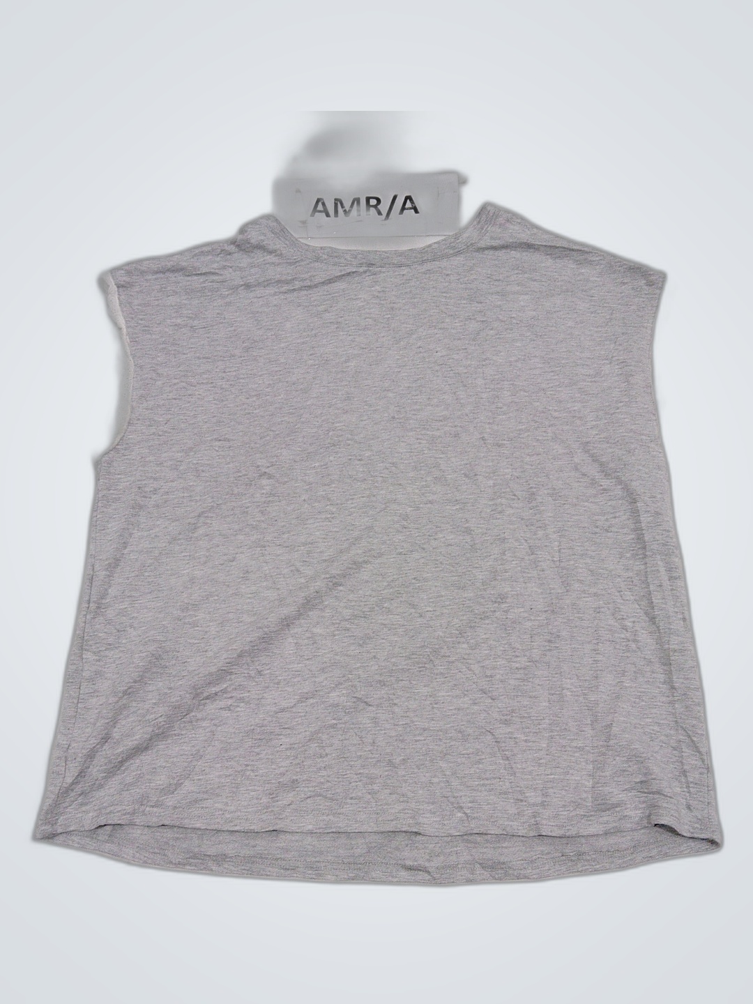 Gray Sleeveless Top