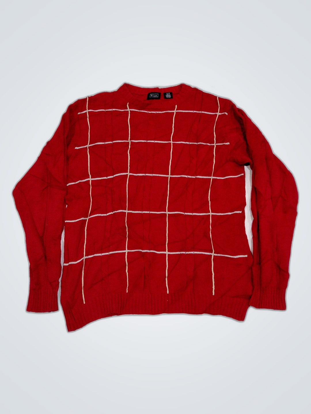 Roter Strickpullover