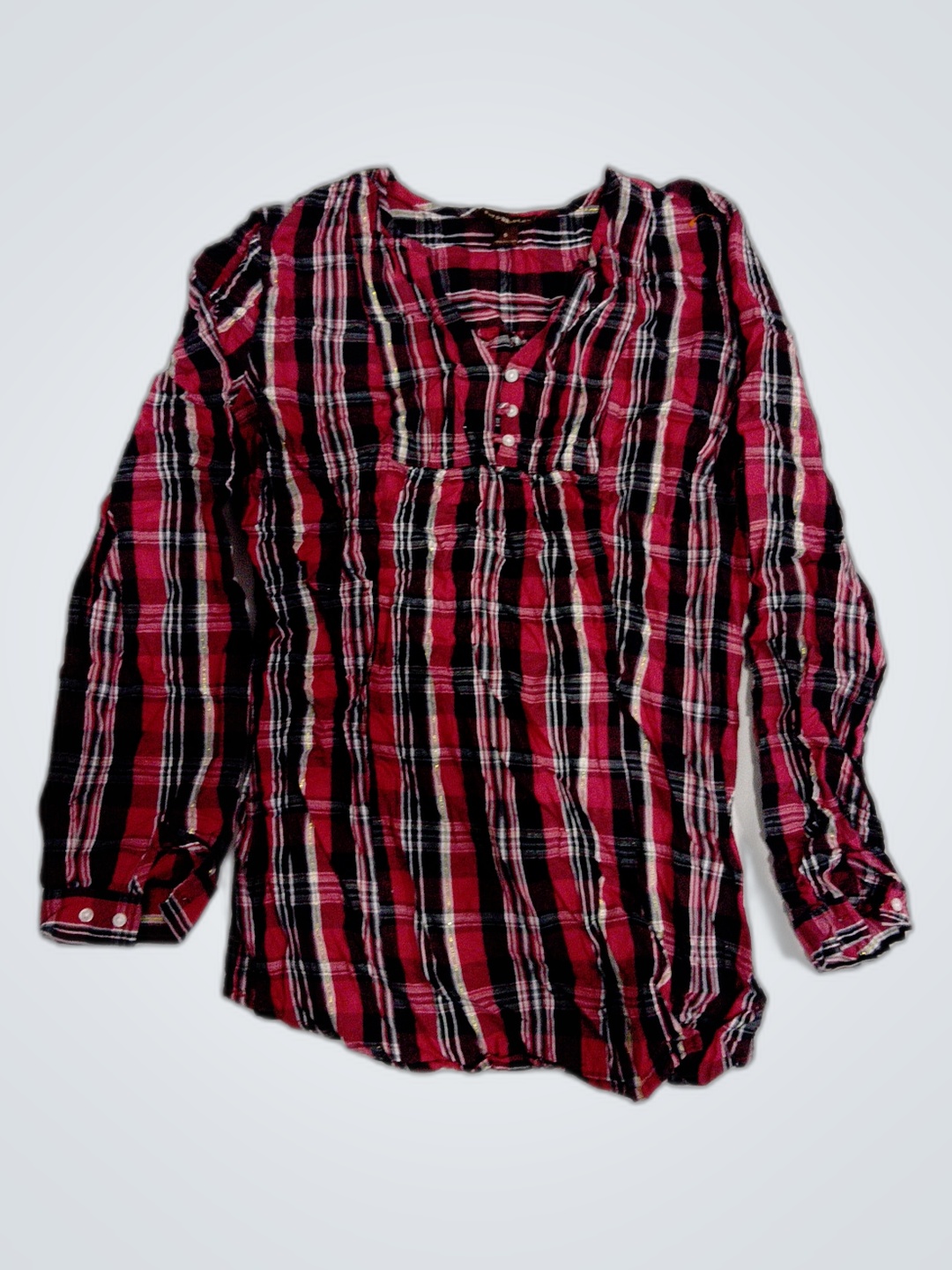 Bit & Bridle Red Plaid Shirt