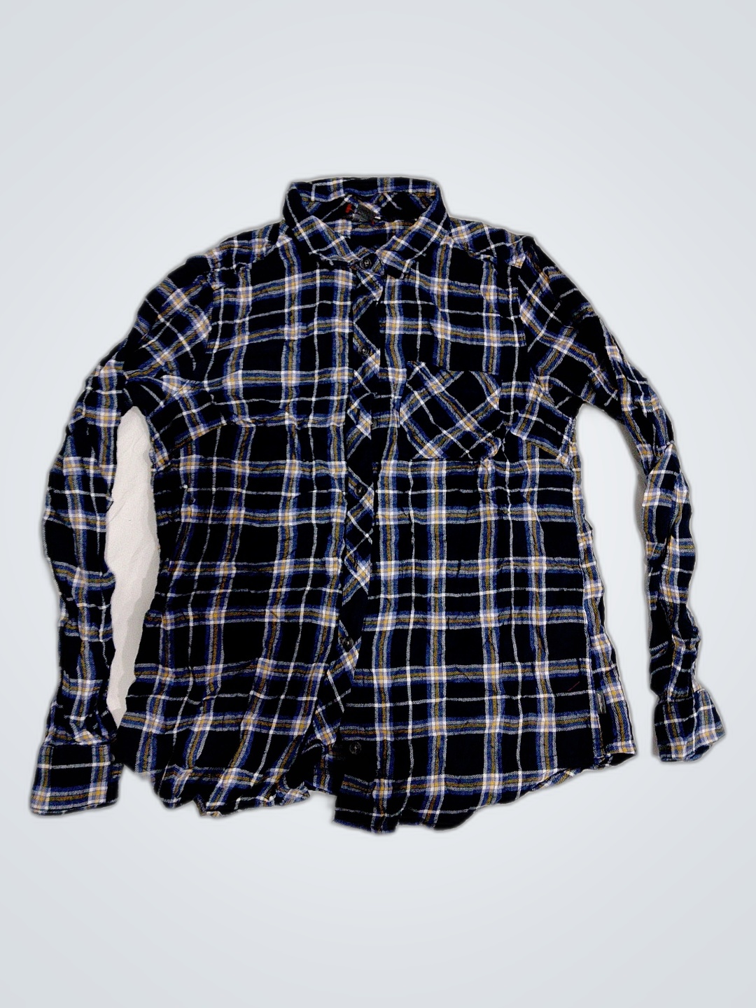 Eddie Bauer Women's Small Plaid Flannel Shirt