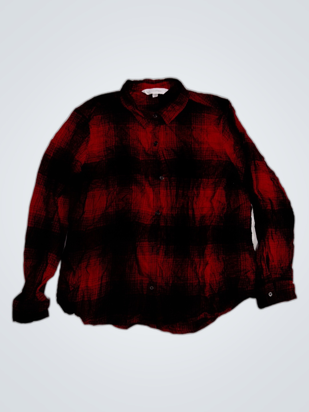 Camisa Flanela xadrez Vermelha e Preta MADISON GRE..