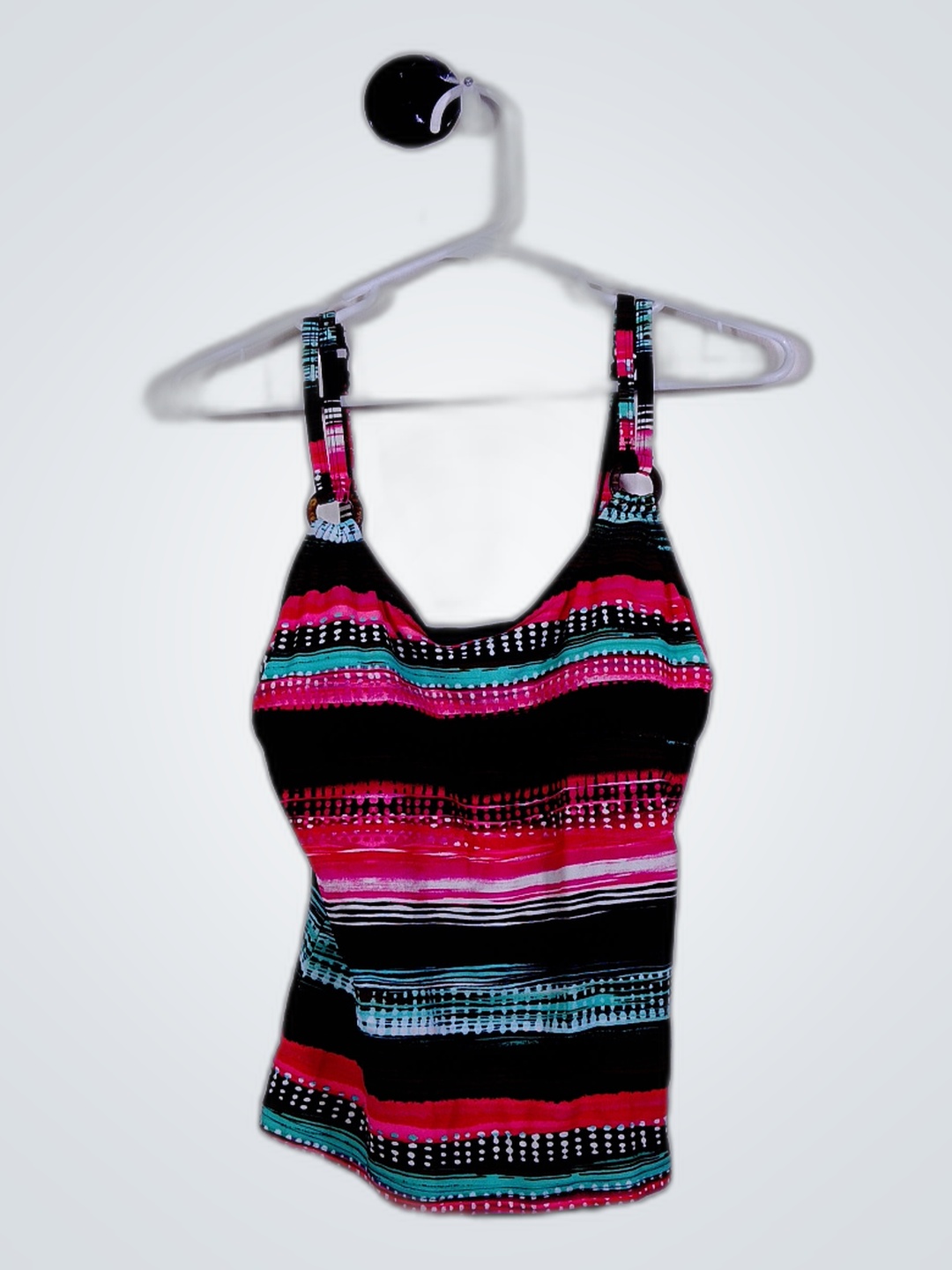 Women's Striped One-Piece Swimsuit