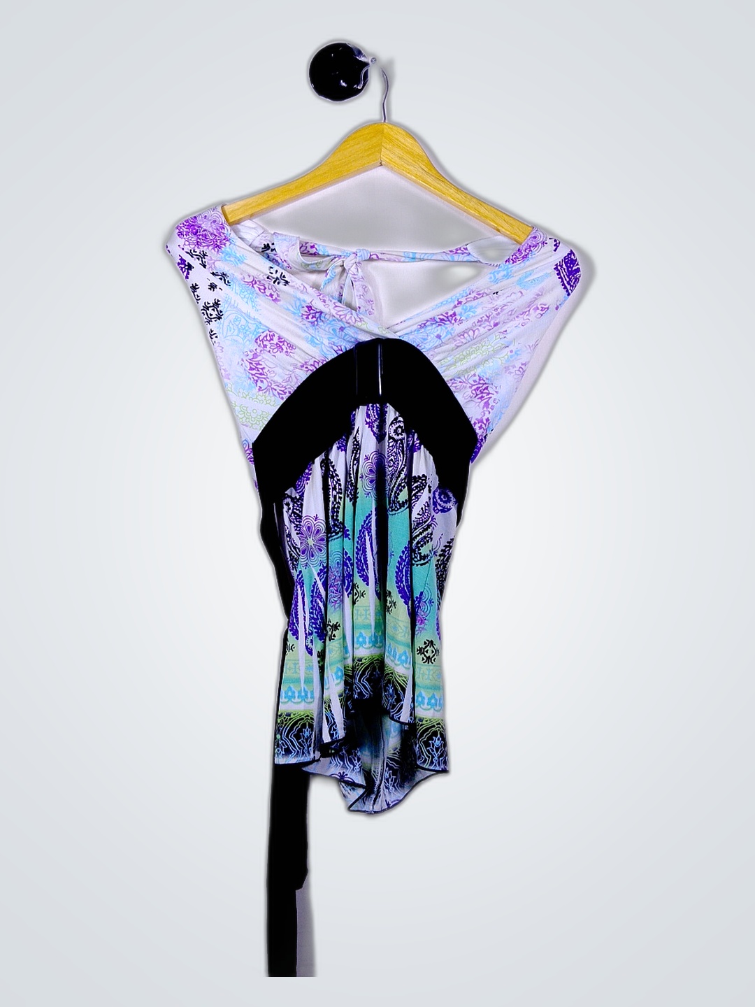 Wrapper Brand Paisley Top