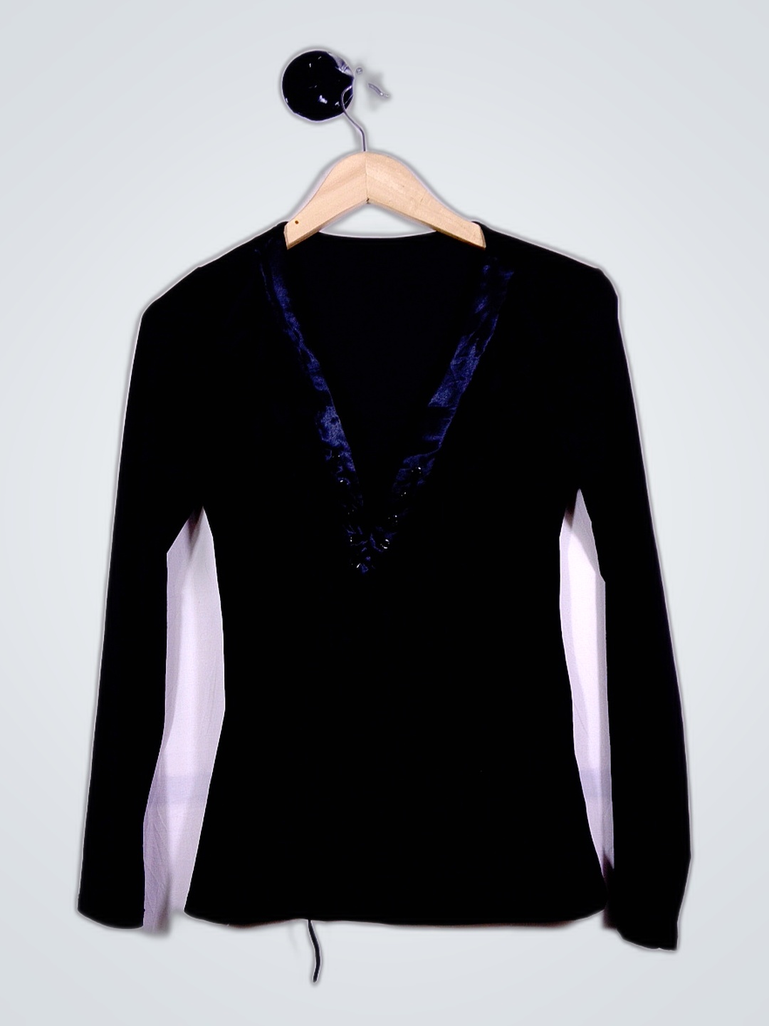 Black Long Sleeve Top