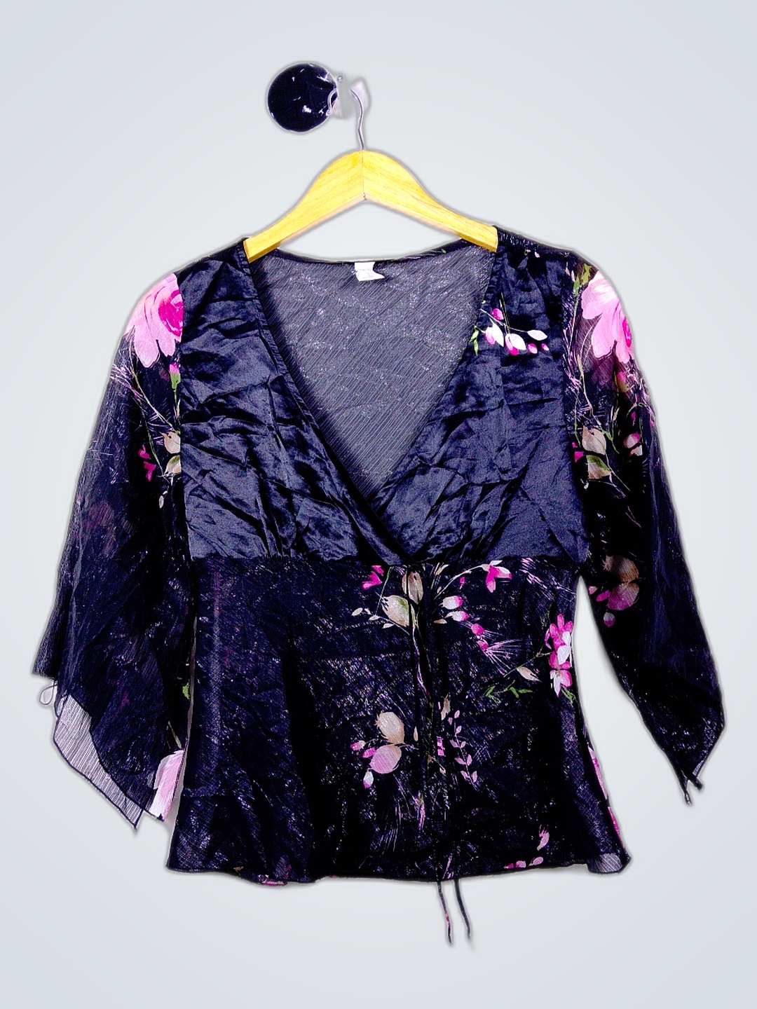 Blouse with Floral Pattern