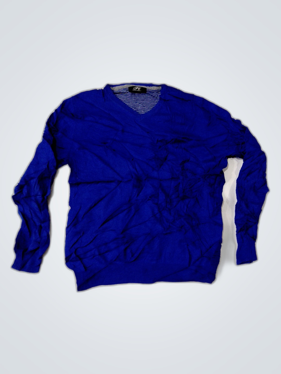 Blue Long-Sleeve Sweater