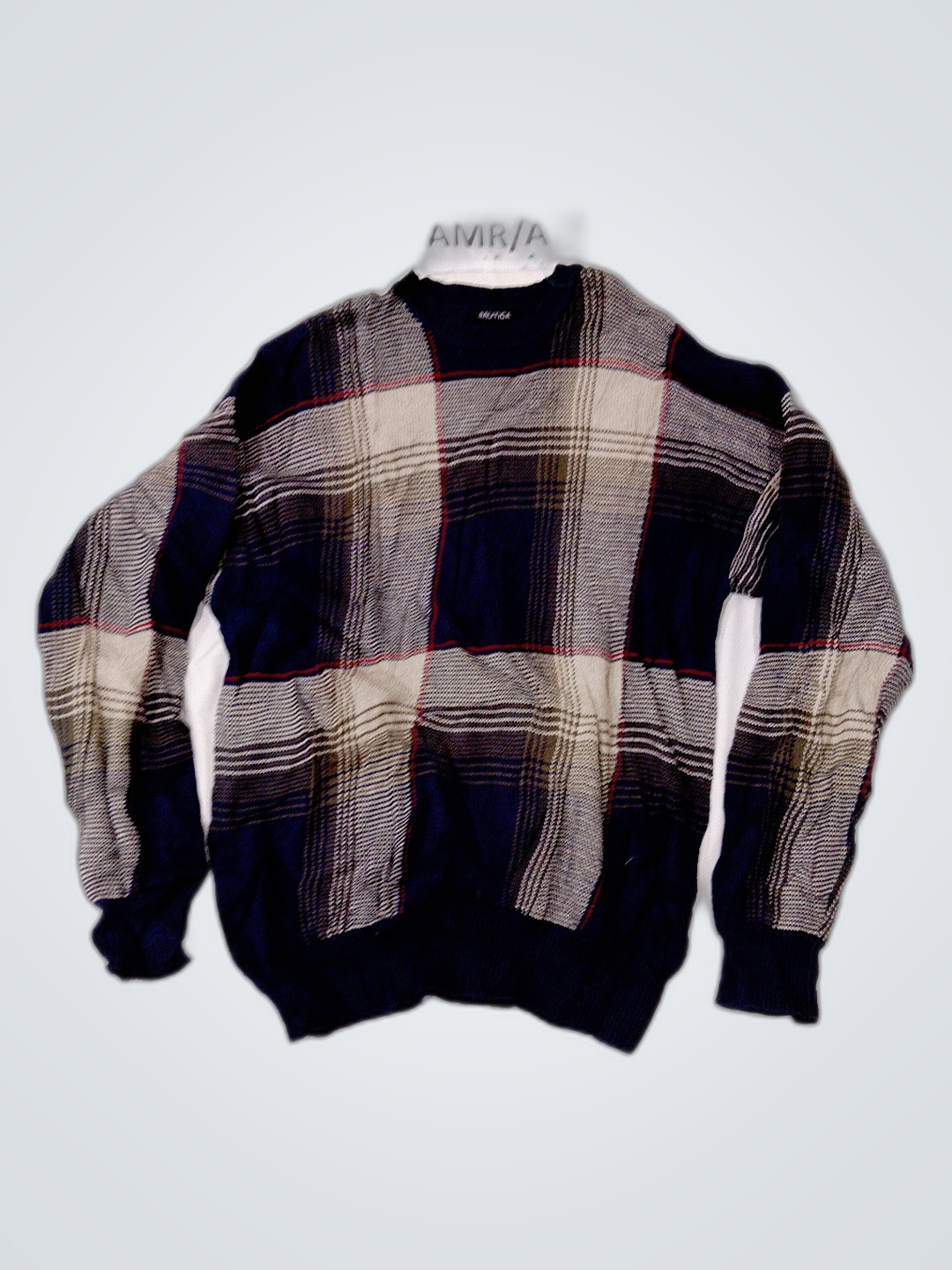 Nautica Plaid Sweater