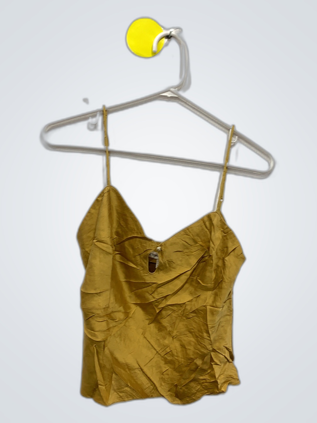 Victoria's Secret Gold Satin Cami Top