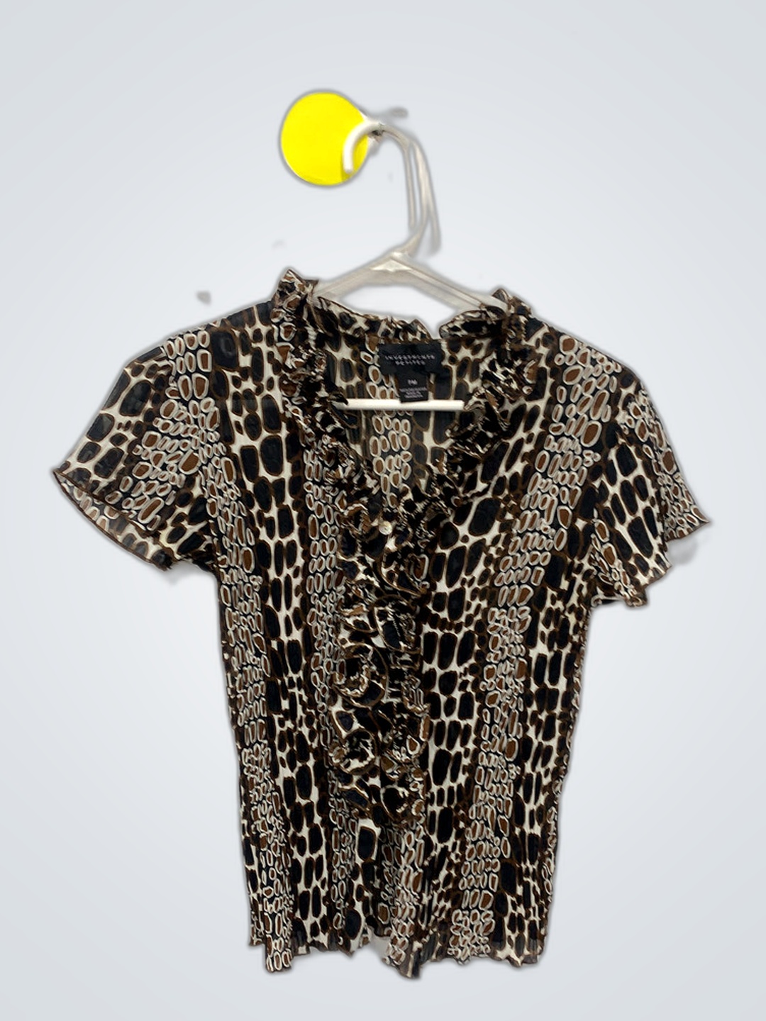 Blouse à imprimé animal